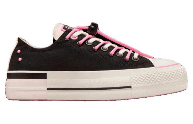 Кеды Chuck Taylor All Star Wmns Converse на платформе Lift EasyOn Низкие 'Black Fable Pink' Женские A09540C