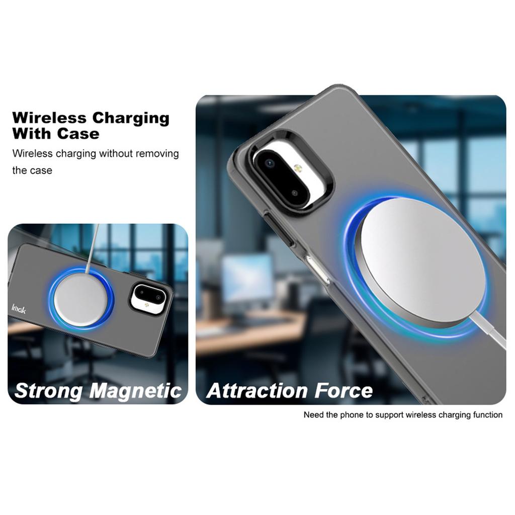 For Samsung Galaxy F06 5G Phone Case IMAK Chocolate Magnetic Case