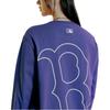 New MLB T Shirts Unisex Purple 3ATSL0314-43NYL