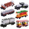 Аксессуары для сцены поезда Трек-шкив Поезд серии Плоская база Сборка машинки Игрушки