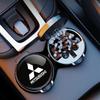 Portable LED Smoke Car Ashtray Cigarette Ash Holds Cup Light Indicator for mitsubishi lancer asx outlander pajero l200 galant