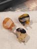 3Pcs 1 Inch Compact Hair Clips Mini Claws Clips For Thin Thick Hair Cellulose Acetate Jaw Clips For Hair Styling Tortoise Shell X