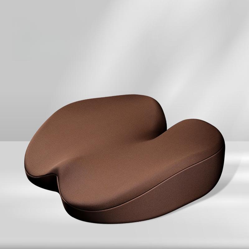 Car Seat Cushion for A Higher and More Shaped Buttocks All-Season Use Slow-Rebound Memory Foam Thickened Seat Cushion for Office Chairs
