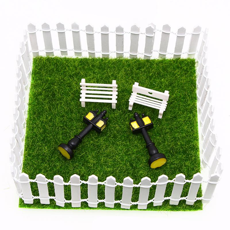 Mini Fence Garden And Bonsai Decoration Fairy Tale Garden Fence Wooden Decoration Diy Handicraft Project Mini Picket Fence