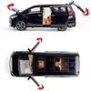 1:24 масштаба Toyota Alphard MPV, модель автомобиля, литой автомобиль из сплава, модель игрушечного автомобиля, откатная детская игрушка, коллекционные предметы, масштабная модель автомобиля