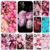 Чехол для телефона «Розовые пионы» для iPhone Samsung Galaxy Redmi Xiaomi Oppo OnePlus Note SA 7 8 9 10 11 12 13 14 20 21 22 23 53 54 Pro Max Plus Ultra