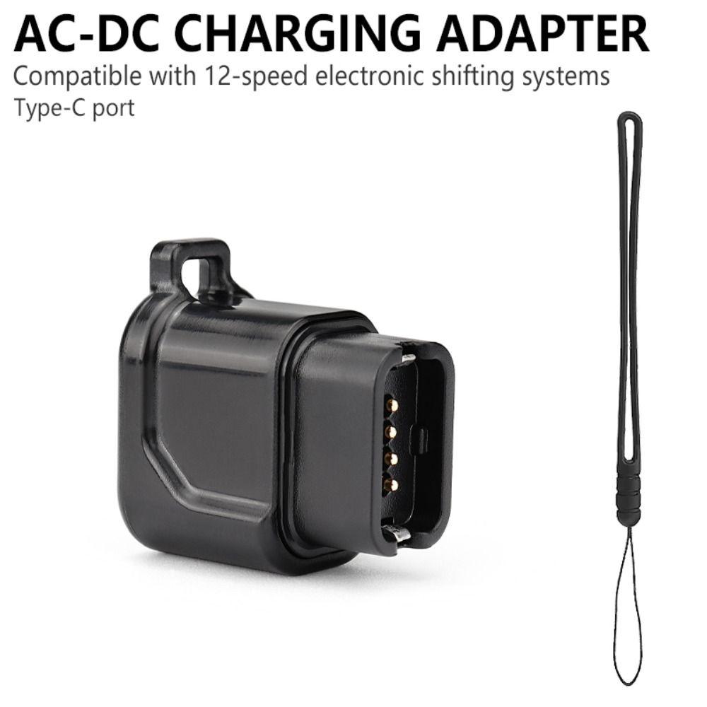 Compact 4-Pin to Type-C Converter LED Indicator Di2 Charging Cable USB-C Bike Charger Universal