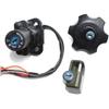 Motorcycle Gas Cap Fuel Cap Motorcycle Ignition Switch Locks Fuel Gas Tank Cap Set for DR650 DR650SE 1996 2022 Motorcycle Fuel Petrol Cap