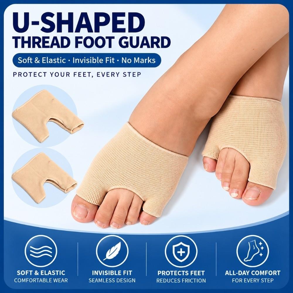SEBS Bunion Protector Sleeve U-Shaped Metatarsal Pad New Forefoot Pad Big Toe Little Toe