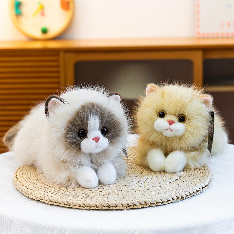 Мягкая плюшевая игрушка-кошка Cozy Cat - милая подушка-компаньон и успокаивающий подарок для девочек.