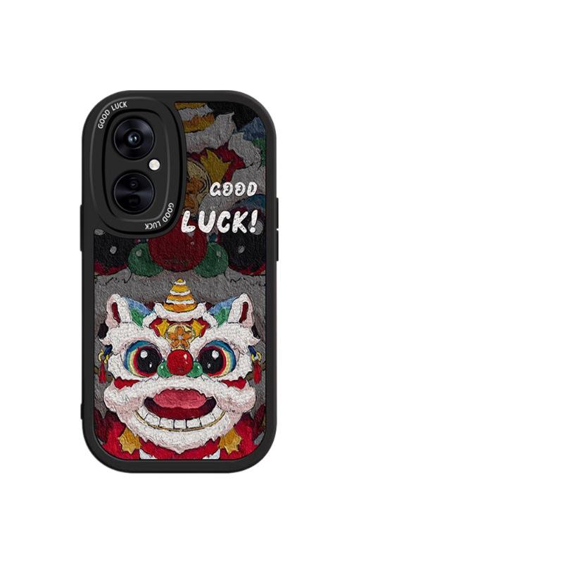 Чехол на телефон «Новогодний Лев» для Apple 17, Xiaomi 17, Huawei Honor 400, Redmi Nova14