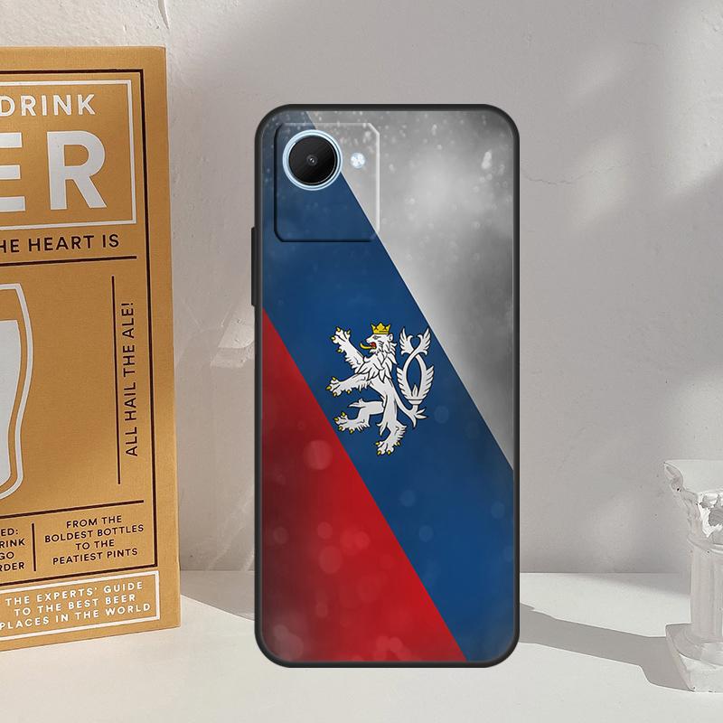 Чехия Чешский флаг Для Realme GT 7 Pro GT 6 6T 5 C67 C61 C55 C53 C51 C21Y C25S C75 10 11 12 13 14 Pro Plus Чехол