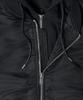 Musinsa Standard Oversized Detachable Hooded Ma-1 Bomber Jacket [Black]