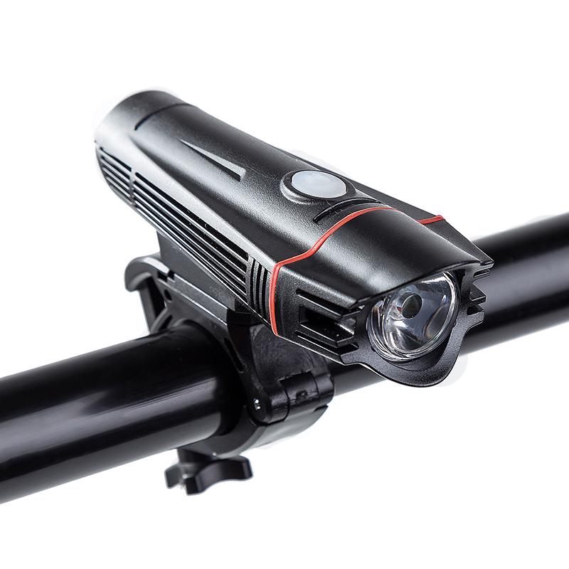 Bike Headlight T6 High Brightness USB Charging Cycling Light Mountain Bike Light Waterproof Strong Light Charging
