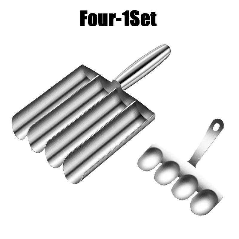 304 Нержавеющая сталь Ложка для фрикаделек Фрикаделькоделатель Форма для фрикаделек Форма для шариков Рыбные шарики Форма для фрикаделек Слайдер из креветок Форма для крокетов Инструмент