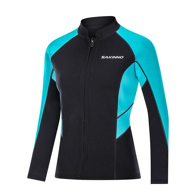 SAKINNO 2mm Thermal Split Long-Sleeve Rash Guard