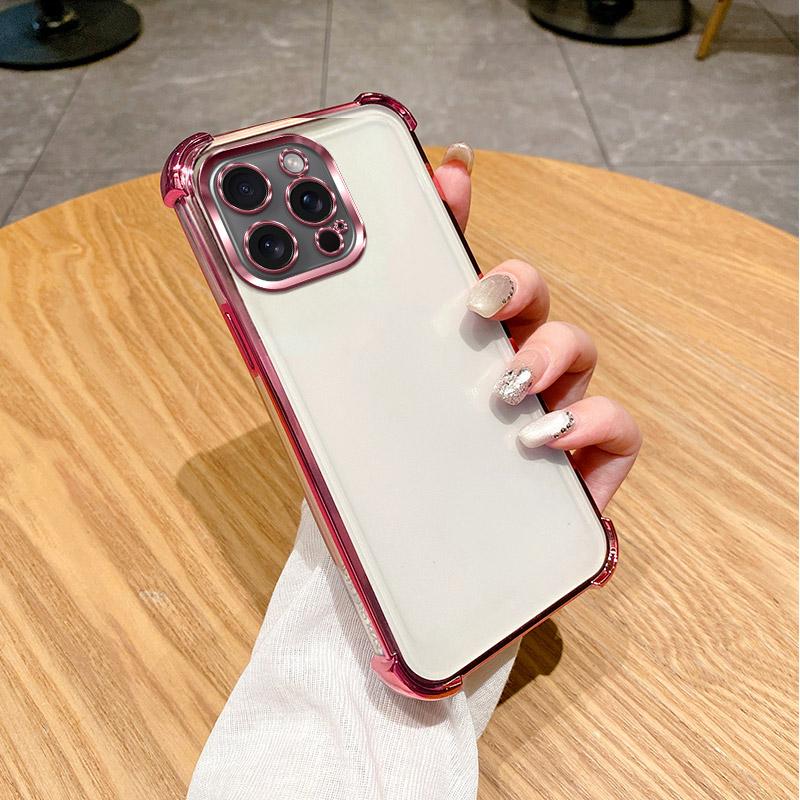 Electroplated Flash Shell Phone Case For XiaoMi RedMi K90 Pro Max K80 K70 K70E K60 K60E K50 K40S Ultra Gradient Design with Camera Protection