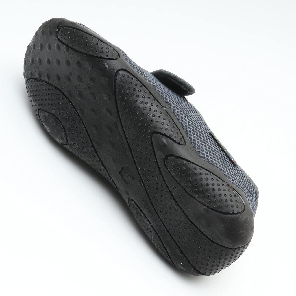 Air Plum SODOPAC Room Shoes by DADOU Indoor Nurse Care Made in [Slippers, Shoes, Shoes, Shoes, France] (Size 43, Gray)