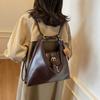 Retro Large-capacity Bag Women's Autumn and Winter New Shoulder Bag Fashion Tote Backpack
