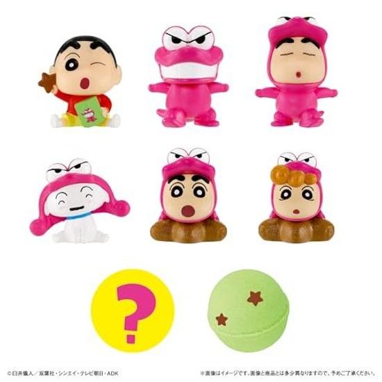 Bandai Bikkura Tamago Basu Popping Crayon Shin-chan Chocobi-like Bath Suitable ages 3 up.