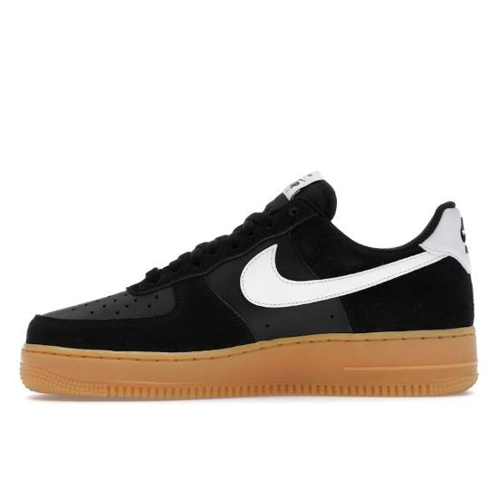Nike Air Force 1 07 LV8 Gum Pack - Черные мужские кроссовки FQ8714-004