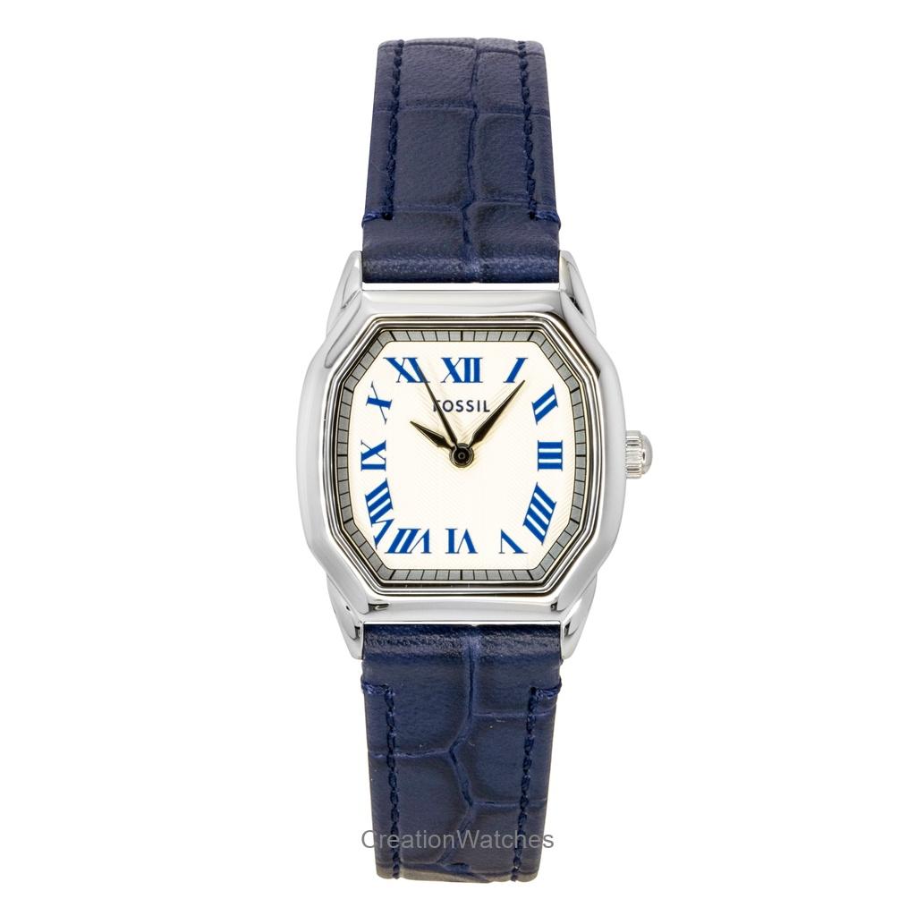 Fossil Женские часы Harlow Croco Leather с кремовым циферблатом, кварцевые, ES5425