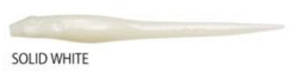 Megabass Мягкая приманка Hazedong 4 дюйма однотонная белая (0688)