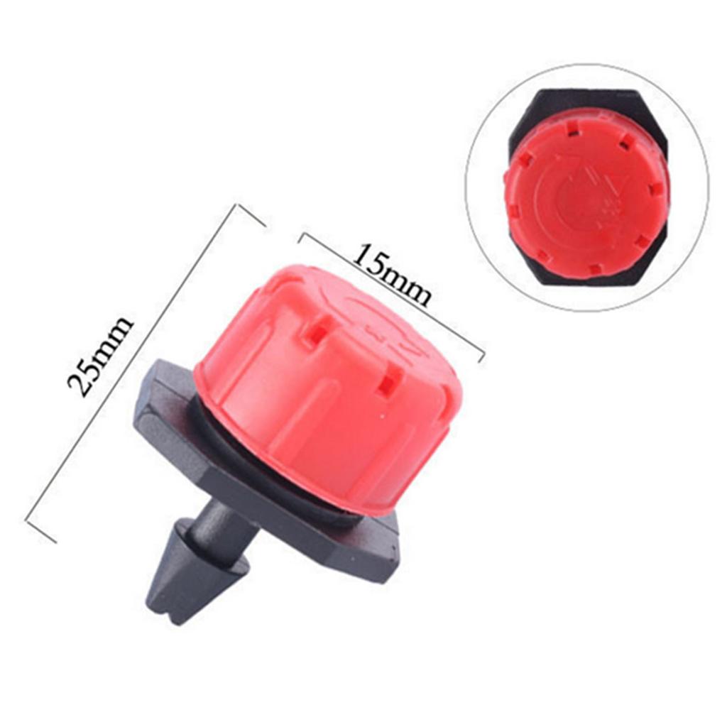 100Pcs Garden Drip Irrigation Sprinklers Micro Water Emitter Dripper Drip Head