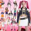 Девушки K-pop Охотник на демонов Руми Зои Мира Косплей Костюм Аниме Идол Huntrix Униформа Костюм для Хэллоуина Карнавальной вечеринки Наряды Подарок