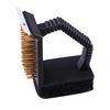 3 In 1 BBQ Triple Barbecue Grill Brush Copper Steel Cleaning Brushes Barbeque Cleaner Kitchen