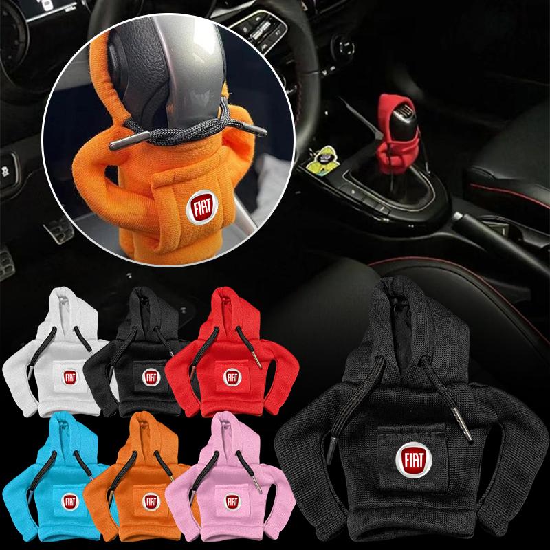 Чехол-худи на ручку КПП для Fiat 500 Punto 124125 500 Bravo Stilo Panda Abarth Tipo Viaggio