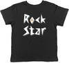 Rock Star Kids T-Shirt Drums Guitar Rock N Roll Heavy Metal Childrens Boys Girls