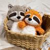 Kawaii Raccoon Plush Toy Lovely Raccoon Cute Soft Stuffed Animal Doll Pillow Sleep Toy For Girl Children Kids Baby Birthday Gift