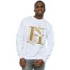 Harry Potter Mens Hufflepuff Glitter Sweatshirt