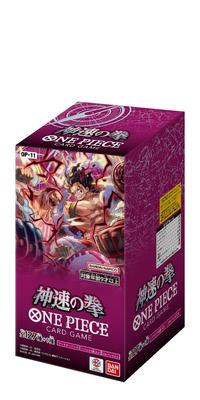 Bandai ONE PIECE Карточная игра God Speed Fist 24 упаковки Целевая аудитория 9 лет и старше [OP-11] (BOX) возраст