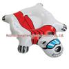 Inflatable Thickened Bear-Shaped Snow Tube with Handle for Adults
