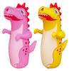 Inflatable Punching Bag Leakproof Inflatable Dinosaur Toy Tumbler Punching Bag Bounce-Back Punch Bag for Kids Presents
