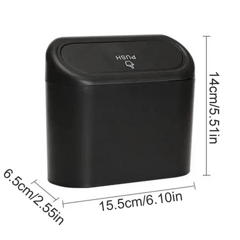 Мусорное ведро для автомобиля Ведро для мусора на боковую дверь с крышкой Водонепроницаемые автомобильные мусорные ведра Многоцелевой органайзер для мусора Автомобиль