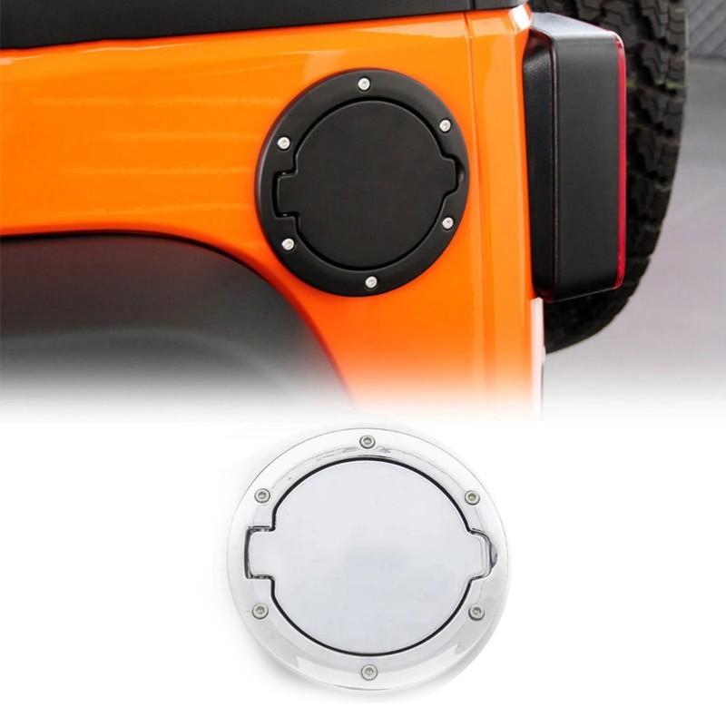 Classy-Aluminium Alloy Car Fuel Tank Cover Oil Tank Cap For Jeep Wrangler 2, 4 Door JK 2007-2016