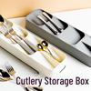 Kitchen Drawer Cutlery Organizer: Knife, Fork & Spoon Storage Box