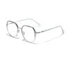 Glasses Square Rhombus Polygon Flat Glasses Women'S Literary Tr90 Frame Glasses Men