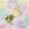 Foil Unicorn Lunch Napkins (Pack of 16)