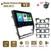 Android Car Radio Stereo For Skoda Octavia A5 2005-2013 GPS Navigation 2DIN 4 Core Multimedia Player Carplay Autoradio 4+64GB