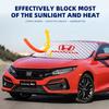 Автомобильный чехол на лобовое стекло Автомобильный солнцезащитный чехол для Honda CR-V STEPWGN Civic Accord City XR-V Envix ODYSSEY VEZEL Fit KU9