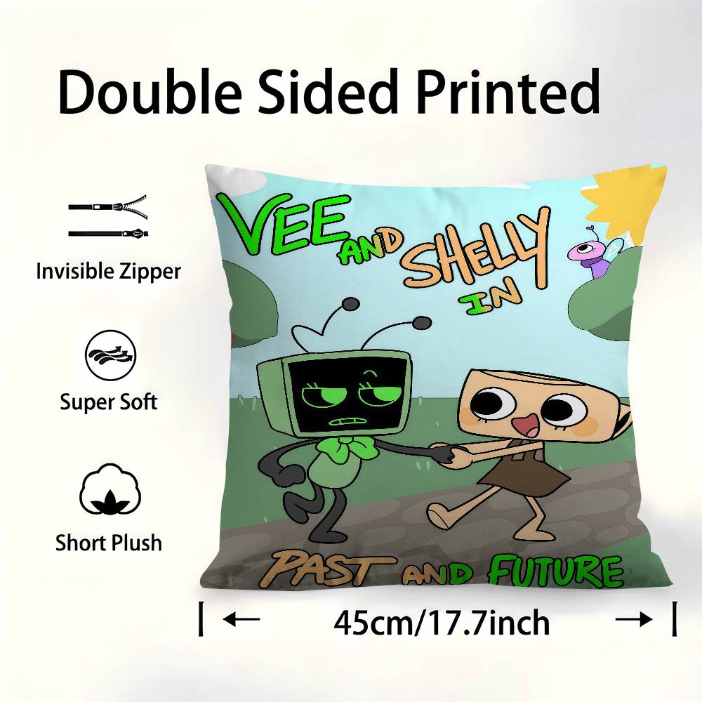 Game DDandys World Pillowcases Home Bedding Decorative Pillow Cover Wedding Super Soft Pillow Case