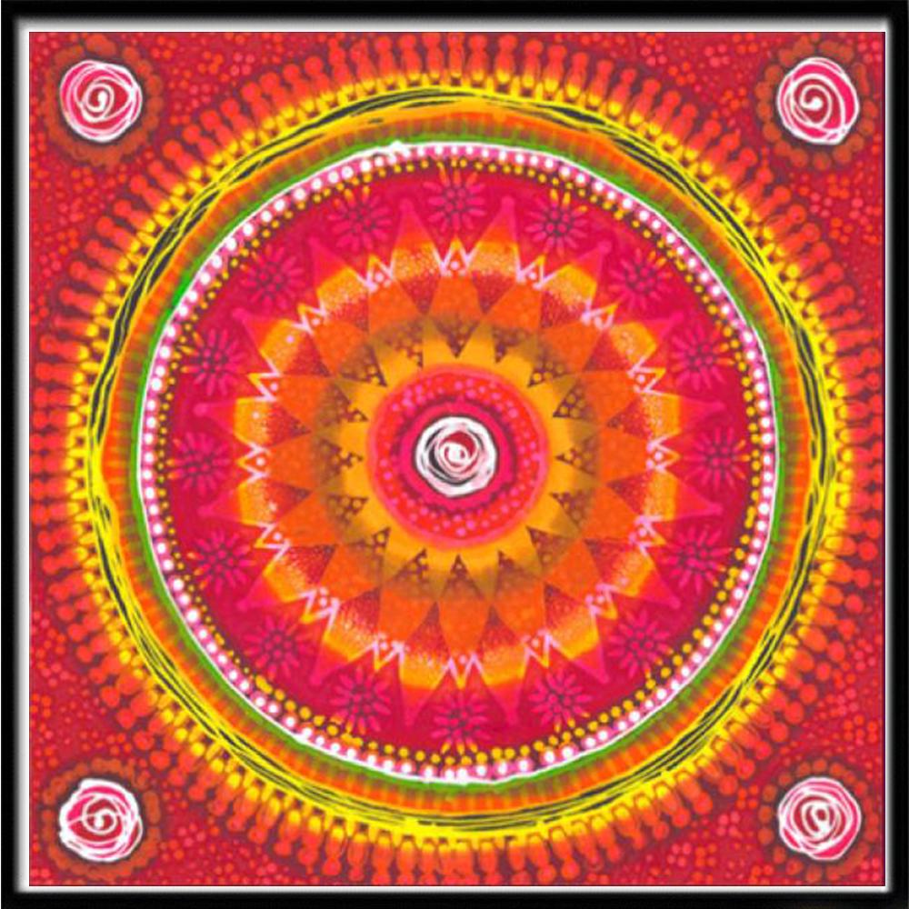 5D алмазная живопись полный алмаз животных круглый алмаз мозаика узор Мандала цветок Diy вышивка крестиком украшение дома ручная работа