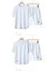Men's High-Quality Summer Casual Short-Sleeve T-Shirt Set with Breathable Round Neck