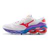 Mizuno Wave Creation Низкие кроссовки для бега Женские кроссовки Бело-фиолетовые J1GD210166