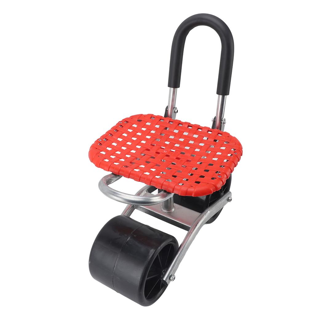 Садовое рабочее сиденье на колесиках. Экономия труда. Утюг. Удобная регулировка с 2 колесами. 