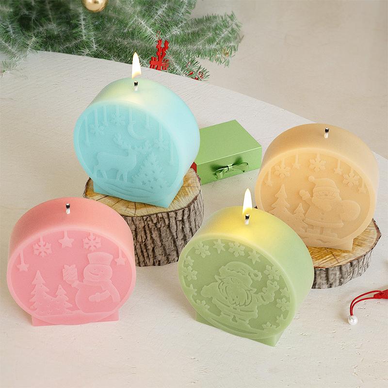 Christmas Tree Snowman Deer Christmas Fragrance Decorations and Ornaments DIY Mould